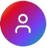 Gradient user icon